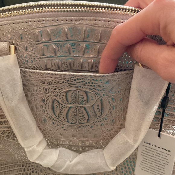 Brahmin Large Duxbury Satchel with matching bifold wallet - Picture 6 of 14